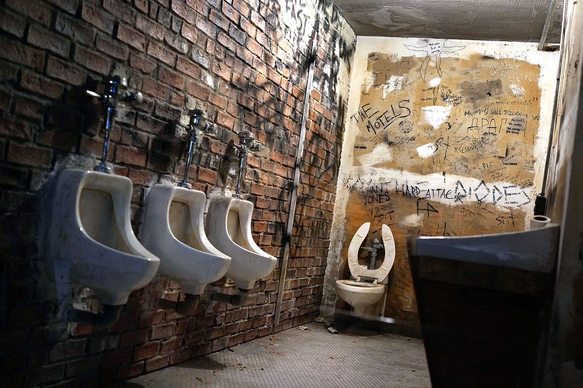 Strangers bathroom