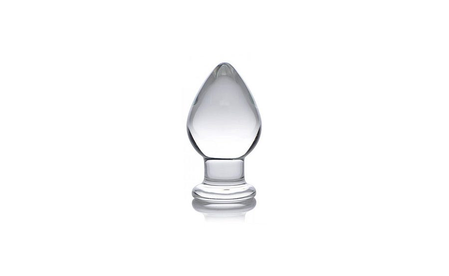 Анальная пробка Classic Glass Butt Plug Glas, бесцветный, до 12 см GLAS-156 - Glas - Анальные пробки - Купить