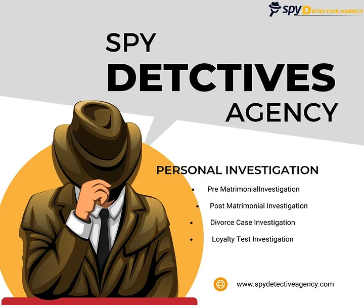 Why Choose Spy Detective Agency for solve Investigation Services?