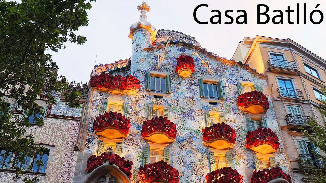 Casa Batlló Spain House. It has become famous as Casa Batlló… | by  Shazadkhan Shazadkhan | Medium, image size:1280x720