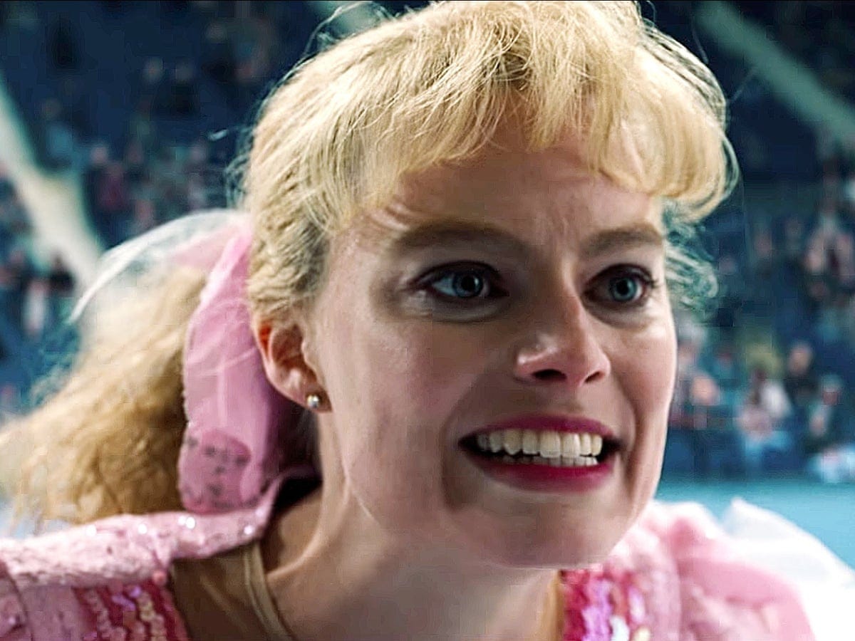 tonya harding pink dress fashion show  saleintothe90s