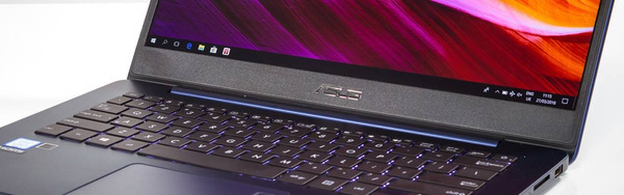 ASUS - なっつ Asus reversed the notch to get its laptop bezels even