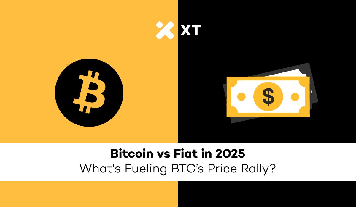 Bitcoin vs Fiat: What is Fueling Bitcoin Rally in 2025 | by XT Exchange |  Medium
