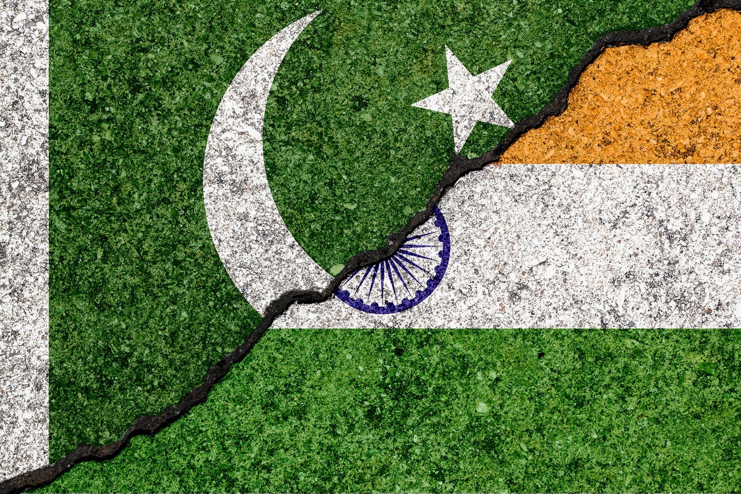 First Partition Flag Map Indian Flag Before Partition