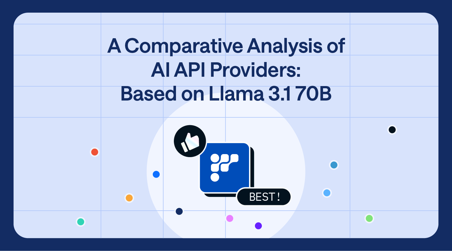 A Comparative Analysis of AI API Providers: Based on Llama 3.1 70B