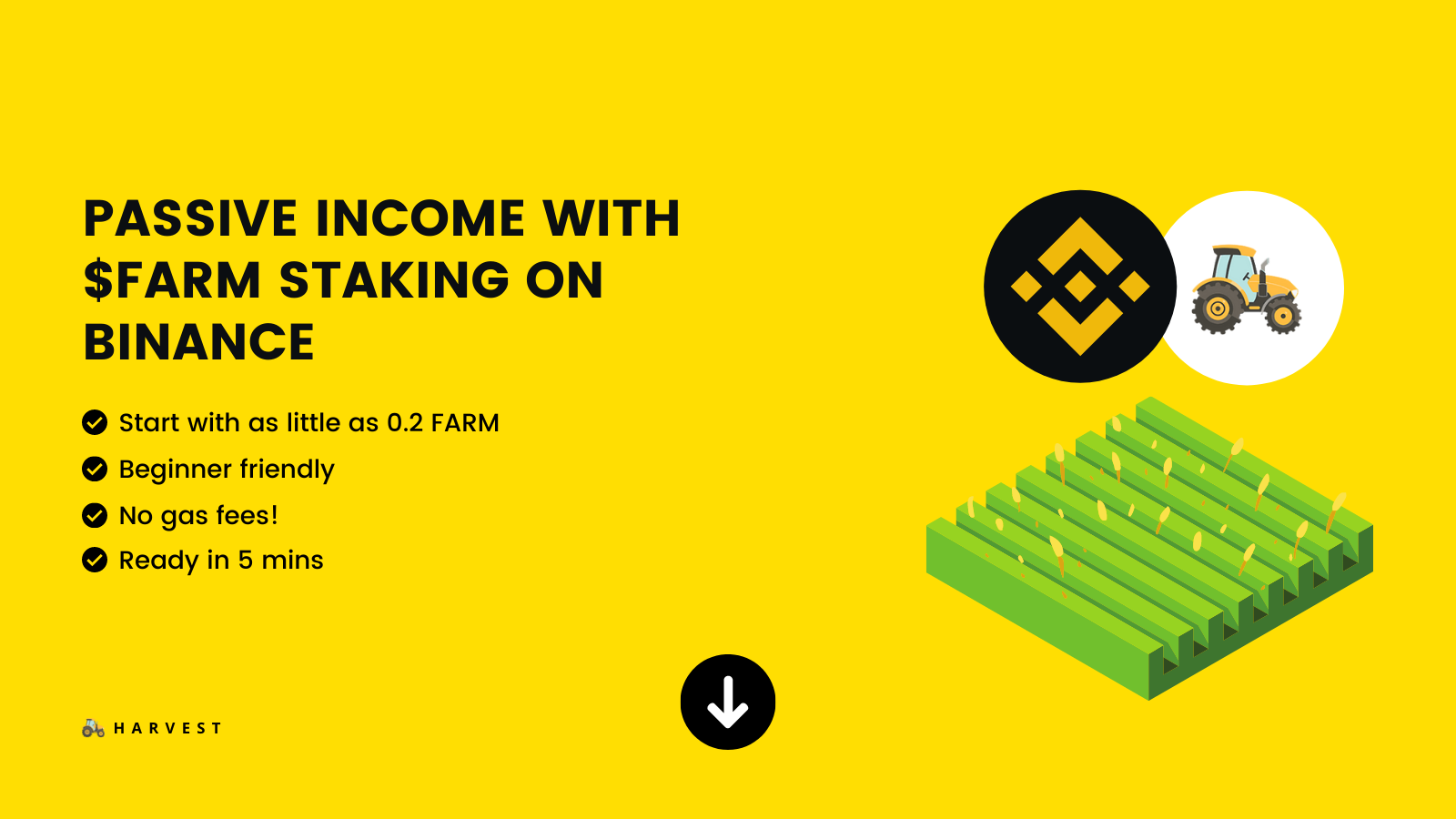 Binance 스테이킹을 통해 $FARM 패시브 소득(가만히 냅둬도 이자가 들어온다?!)을 얻는 방법을 알려드립니다! [스테이킹 소액  초보자용] | by Leviathan_Harvest | Medium
