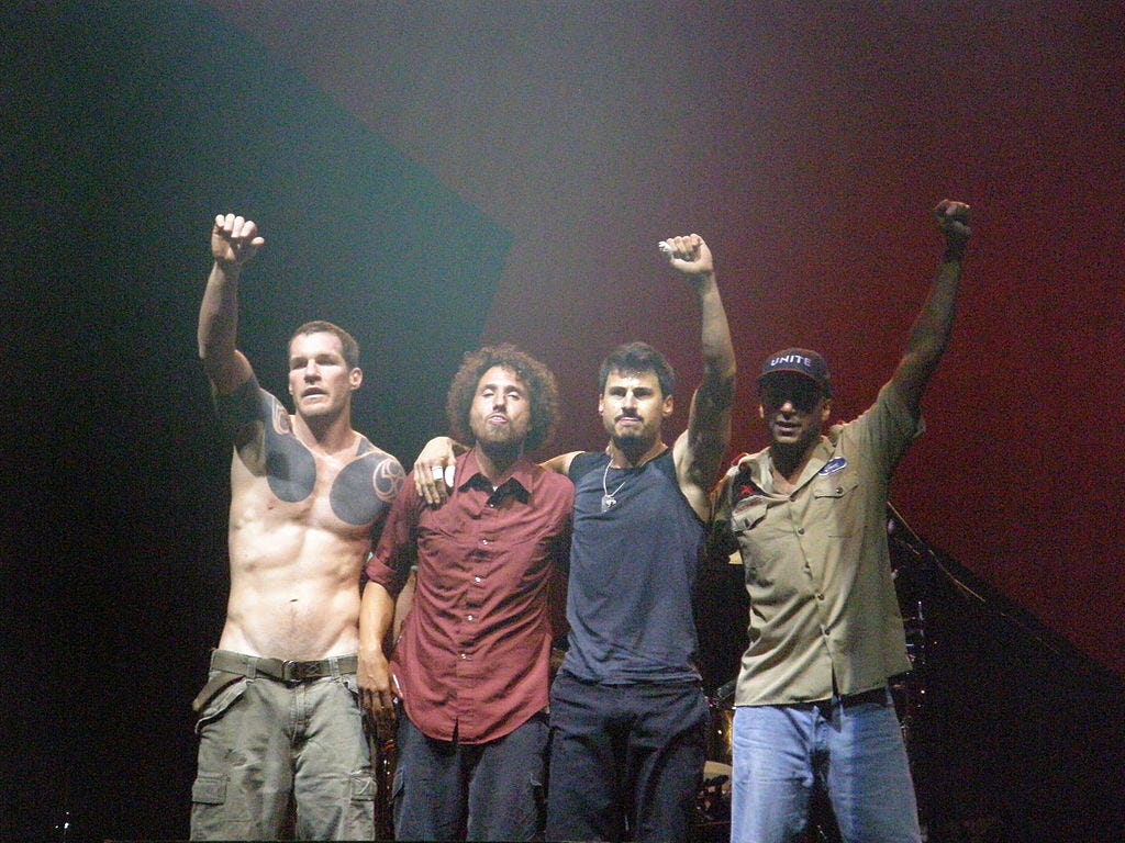 Why Rage Against the Machine Belong In The Rock \u0026 Roll Hall of Fame | by  Patrick Pickett | Medium, image size:1024x768