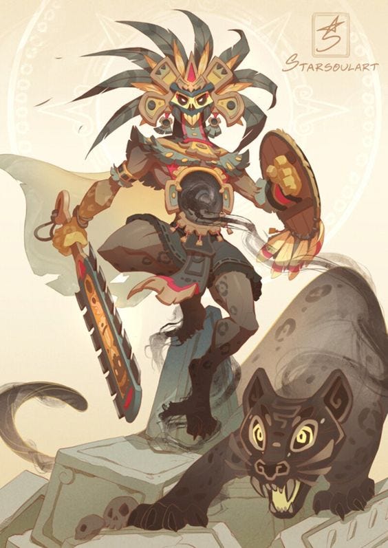 一般 C102 GOD OF THE AZTECA TEZCATLIPOCA Tezcatlipoca: The Greatest of Aztec Gods - World History