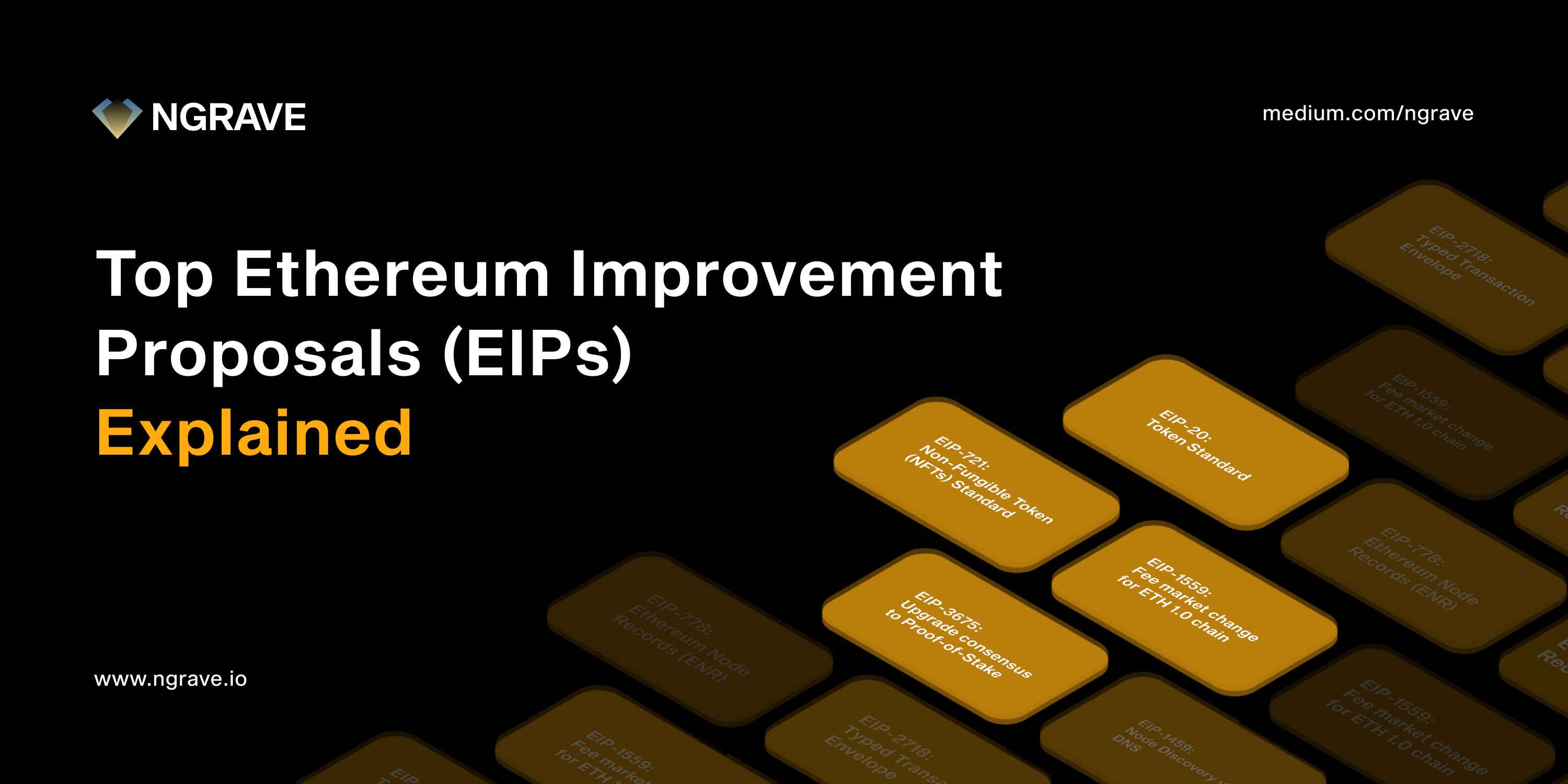 Top Ethereum Improvement Proposals (EIPs) Explained | by NGRAVE | NGRAVE |  Medium