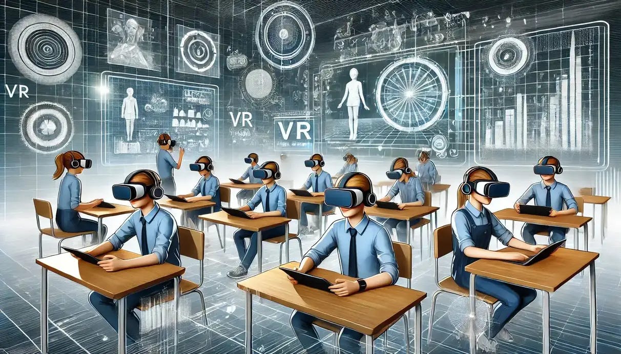 Virtual reality and AI for immersive learning | by Artificial ...