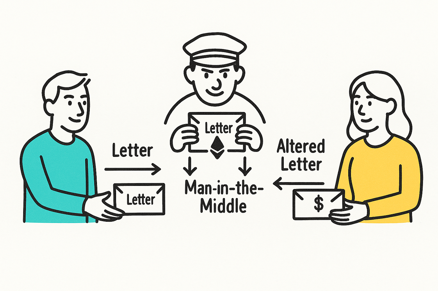 The Sword of Damocles Hanging Over Hardware Wallets: The Hidden Threat of  Man-in-the-Middle Attacks | by Revan Zhang | Medium