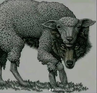 A WOLF IN SHEEP CLOTHING. What do you see ? | by Winifred | Medium A WOLF IN SHEEP CLOTHING. What do you see ? | by Winifred | Medium
