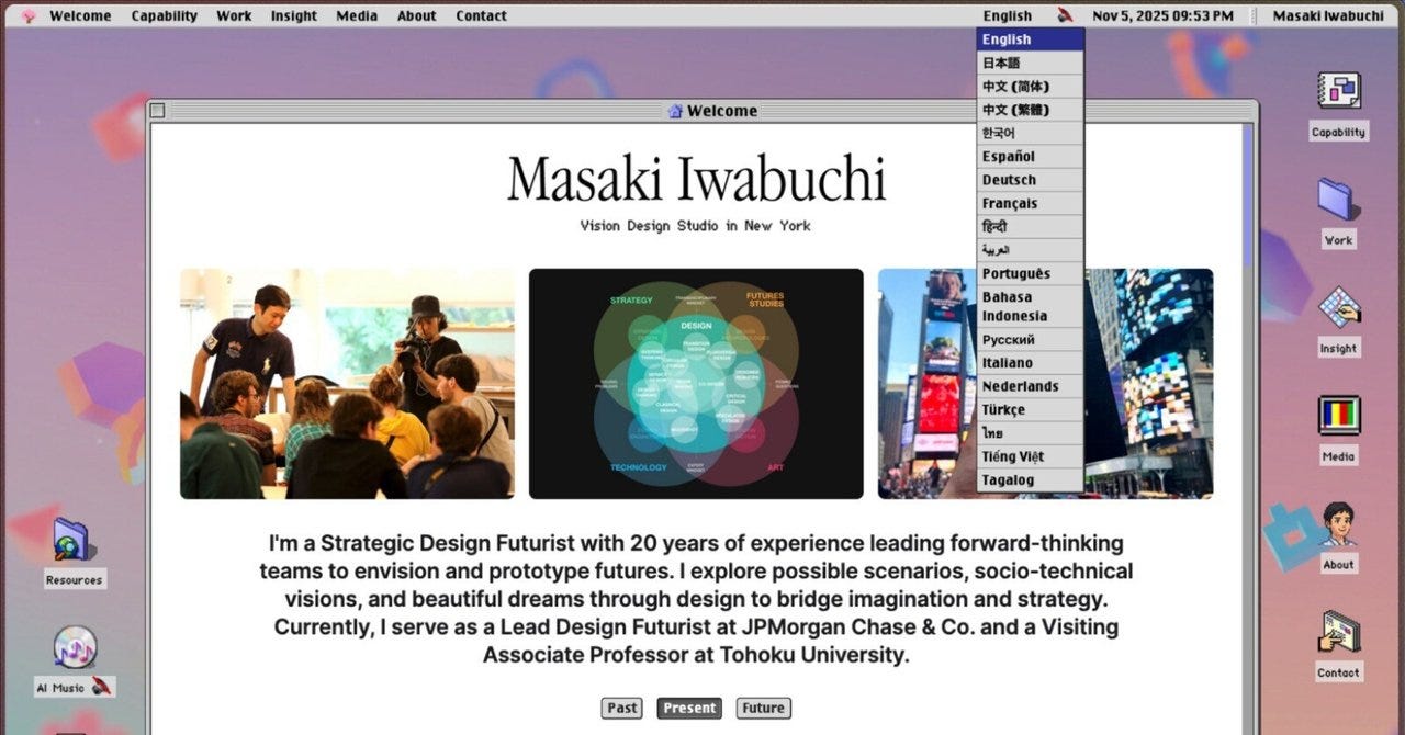I used Vibe Coding to build a nostalgic macOS 9 portfolio with AI