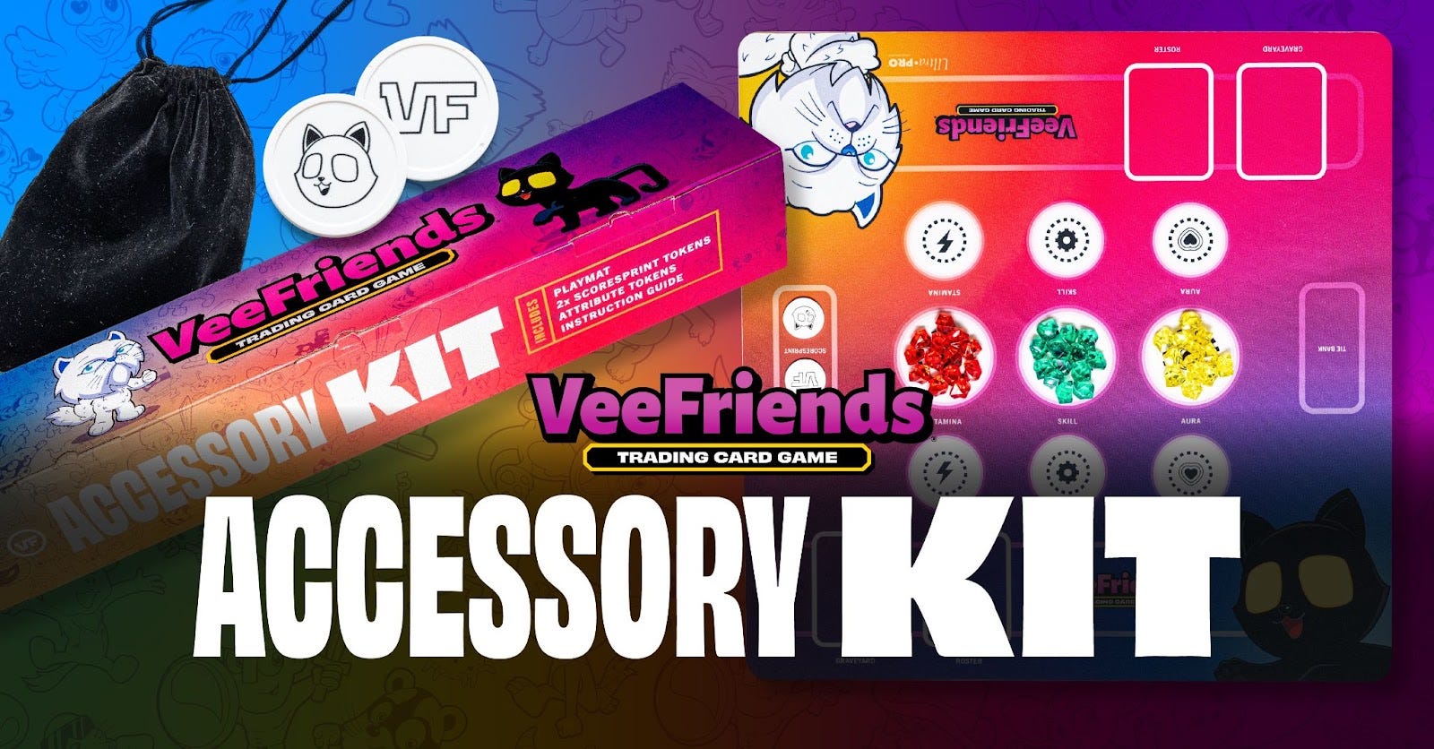 VeeFriends TCG Accessory Kit Drops August 1 | VeeFriends