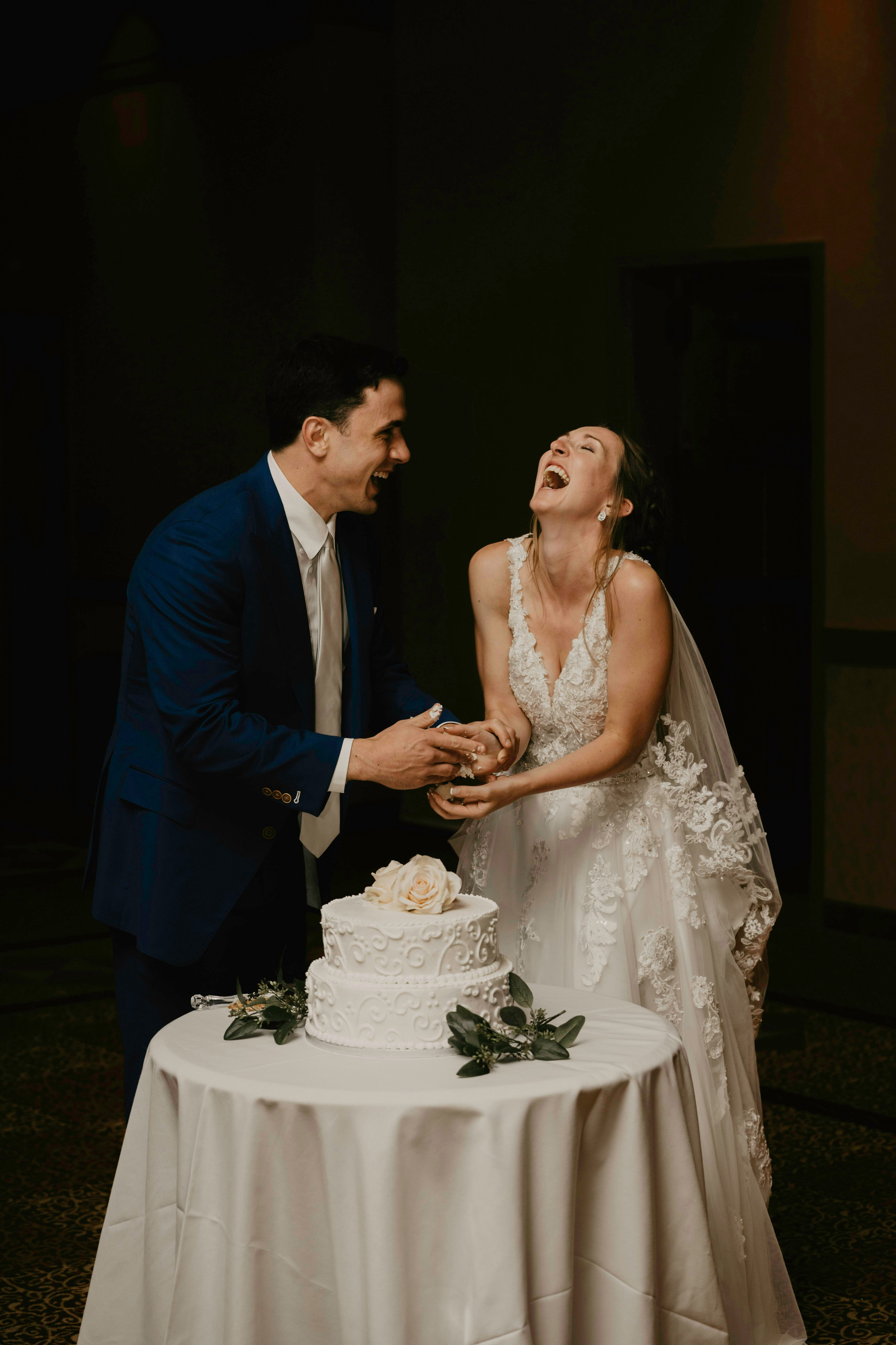 What the Wedding Cake Smash Reveals About Your Relationship | by Benedette  | Medium, image size:3947x5921