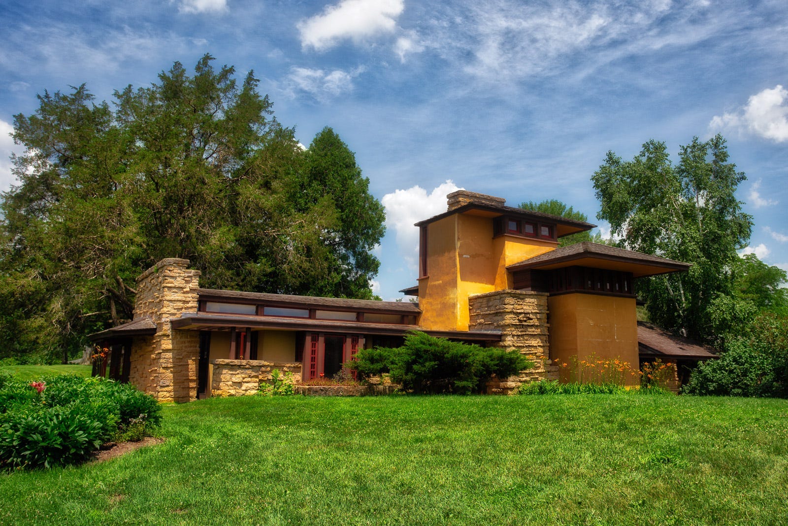 Taliesin East In Spring Green Wi Frank Lloyd Wright Frank Lloyd