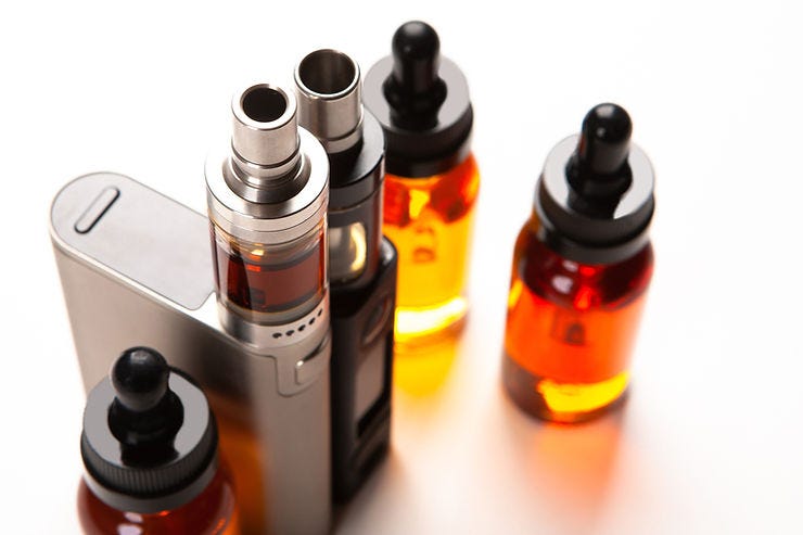 elfbar nachfüll pod läuft aus Composition of electronic cigarette aerosol main image 0