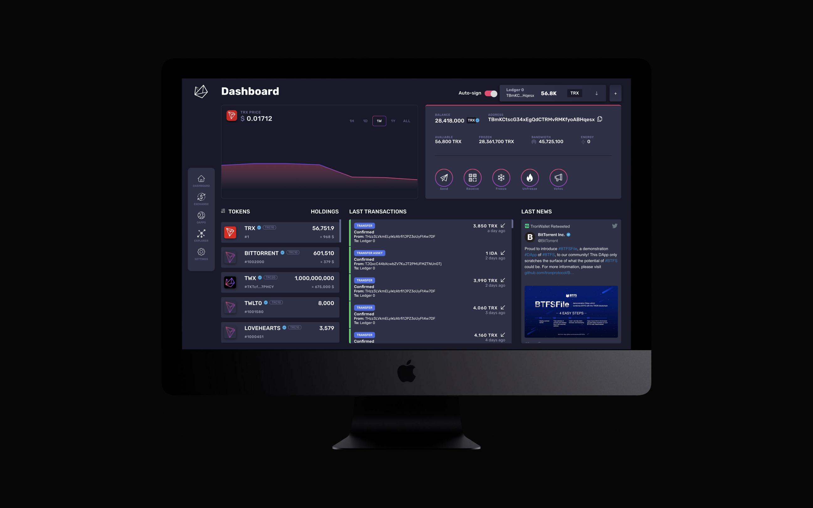튜토리얼 : 데스크탑 및 렛저(Ledger) 지원을 위한 TronWallet Play 출시 | by Kein P | Medium
