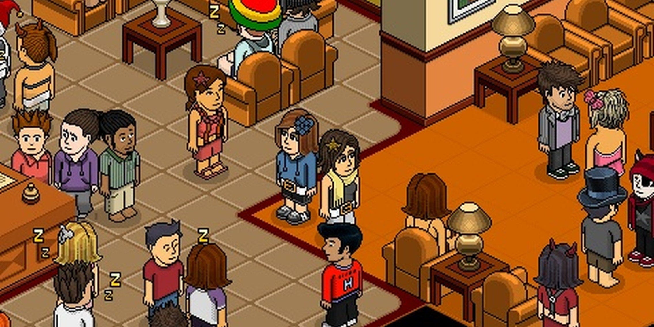 Virtual fashion inside virtual worlds like Habbo Hotel | by @nixtoshi |  Medium
