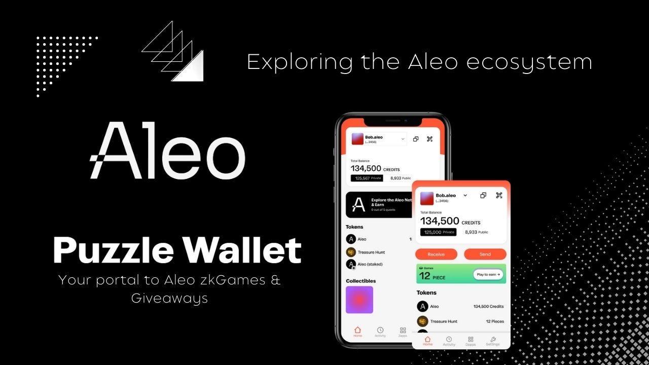 Navigating the Aleo Ecosystem: Puzzle Wallet Unveiled: | by senseYOdee |  Medium