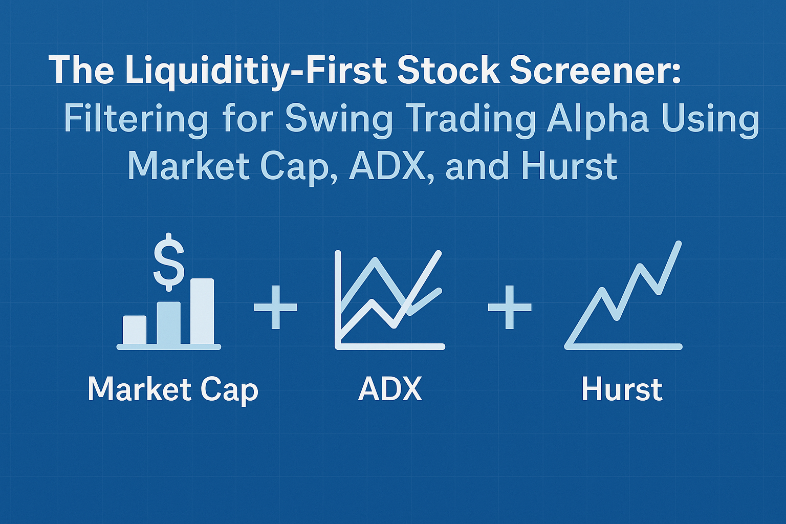 The Liquidity-First Stock Screener: Filtering for Swing Trading Alpha Using Market  Cap, ADX, and Hurst | by Bhaskar Das | Algorithmic and Quantitative Trading  | Medium
