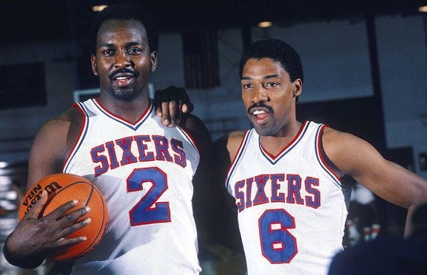 SIXERS 1983 NBA CHAMPS WOULD'VE BEATEN 2017 DUBS, DR. J SAYS! | by
