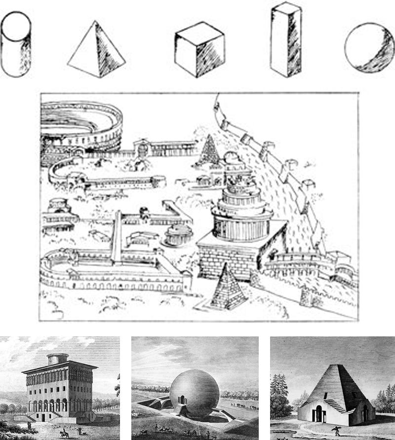 Ledoux, Kaufmann & Le Corbusier — the Beginnings of Modern