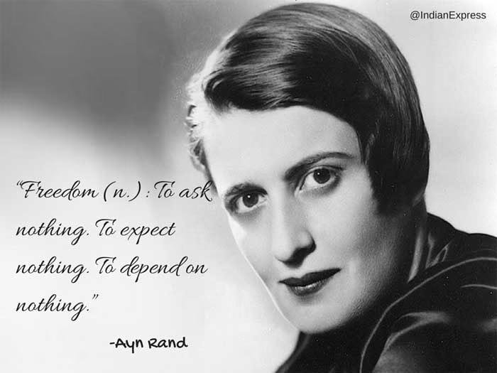 ayn rand cigarette I often wonder about the hours when a man sits alone, watching the smoke of a cigarette, thinking. I wonder what great things have come from such hours. When a man thinks New to Ayn Rand? |
