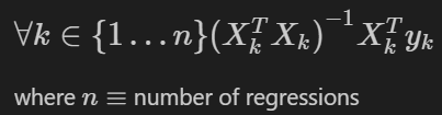 Multiple Groupings Matrix Formula, Image by author