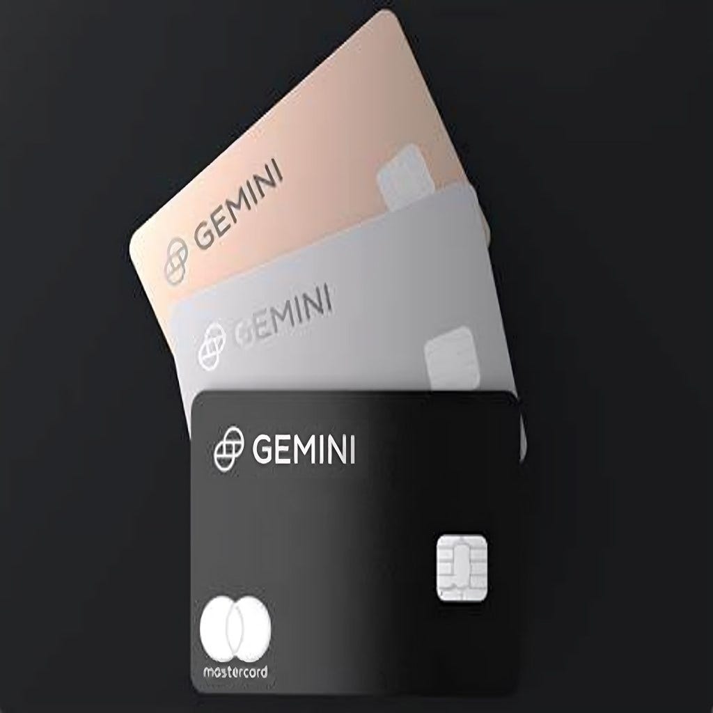 Gemini Credit Card: The Ultimate Crypto Rewards Experience | by  HodlMaven.com | Medium