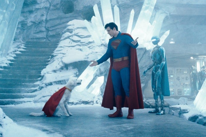 Superman (2025). I'm here for Krypto the superdog! Or a | by Cultures:  Arts Reviews and Views by Susan Tailby | Medium
