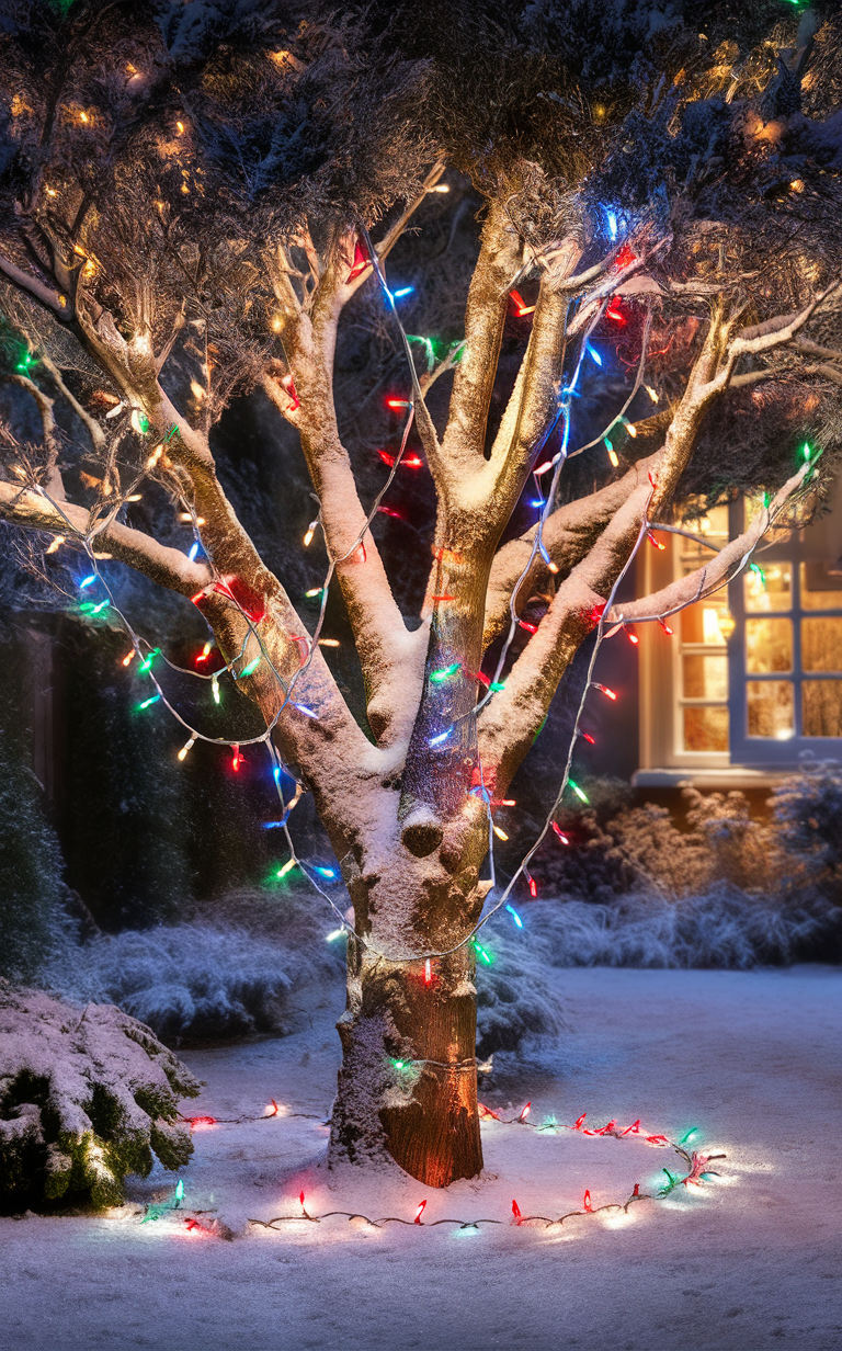 How to Decorate Outdoor Trees With Lights: Stunning Ideas Revealed