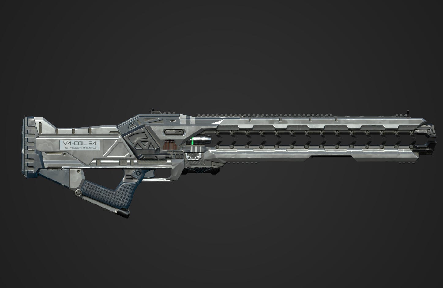 Coil Gun Sniper Rifle