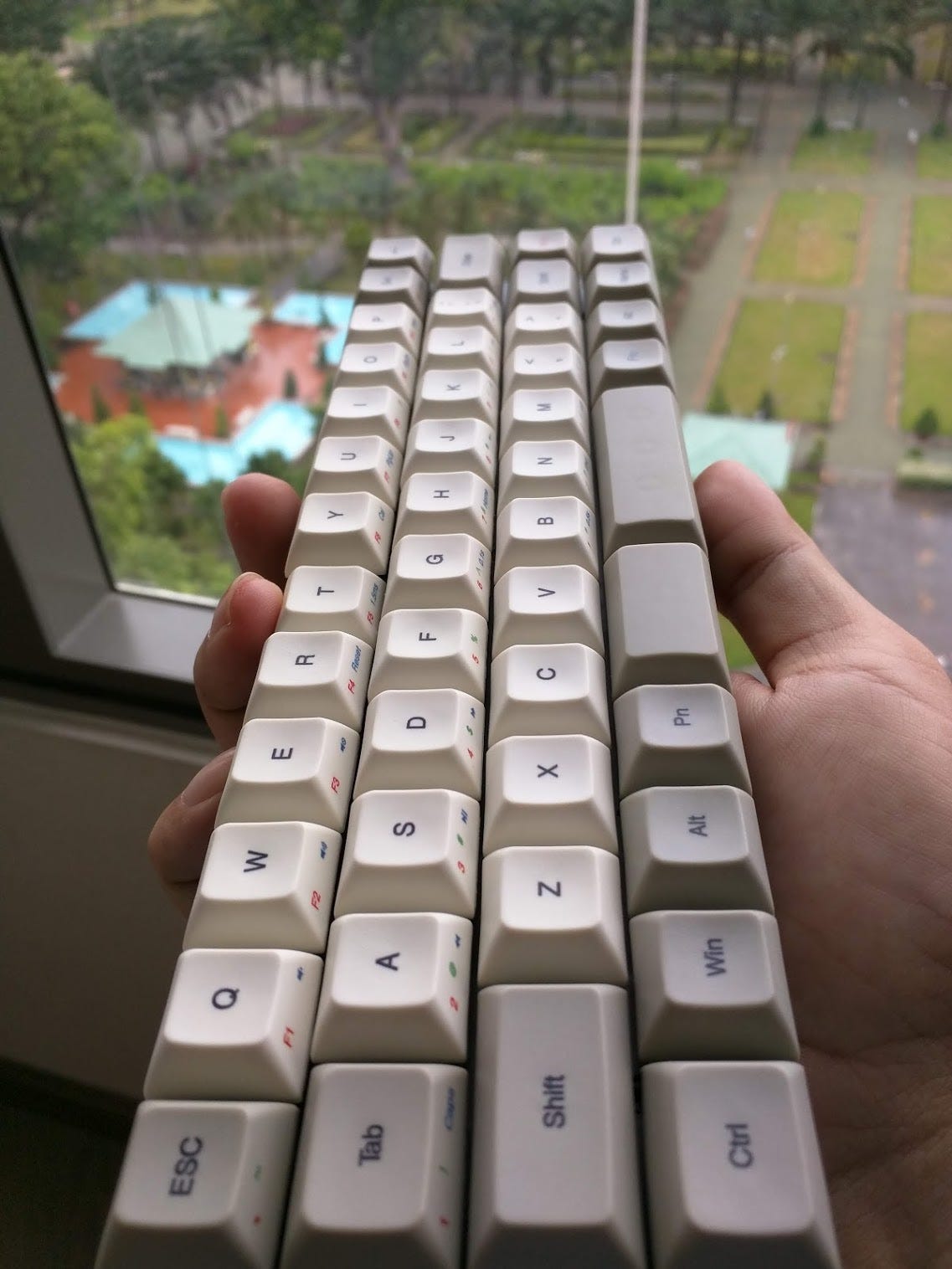 Vortex Core クリア軸 極上クリッキー VORTEX CORE 40%キーボード クリア軸