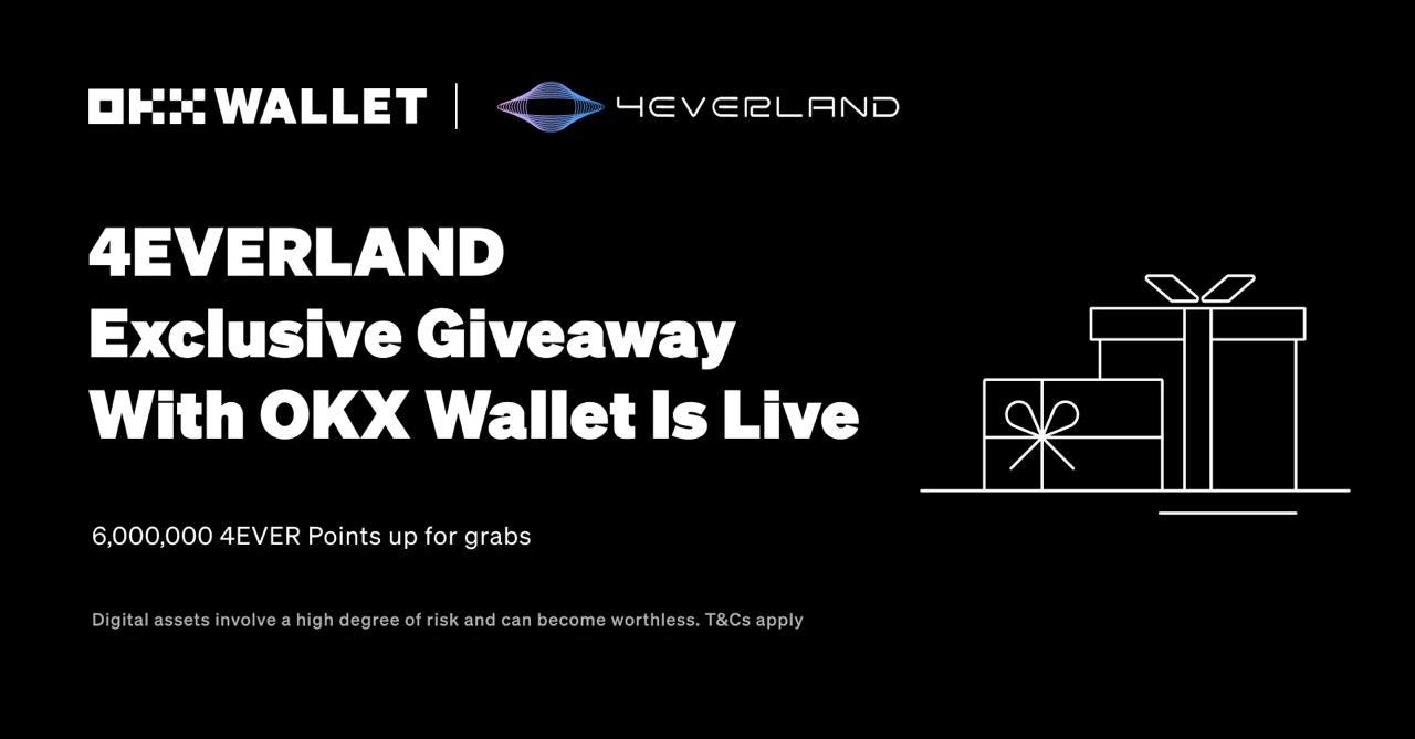 Step-by-Step Guide to Participating in the 4EVERLAND & OKX Wallet Web3  Giveaway | by 4EVERLAND | 4EVERLAND | Medium