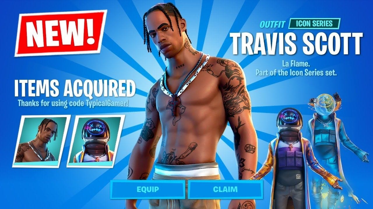 Fortnite x Travis Scott: Astronomical Event | by Touseef U. Rehman