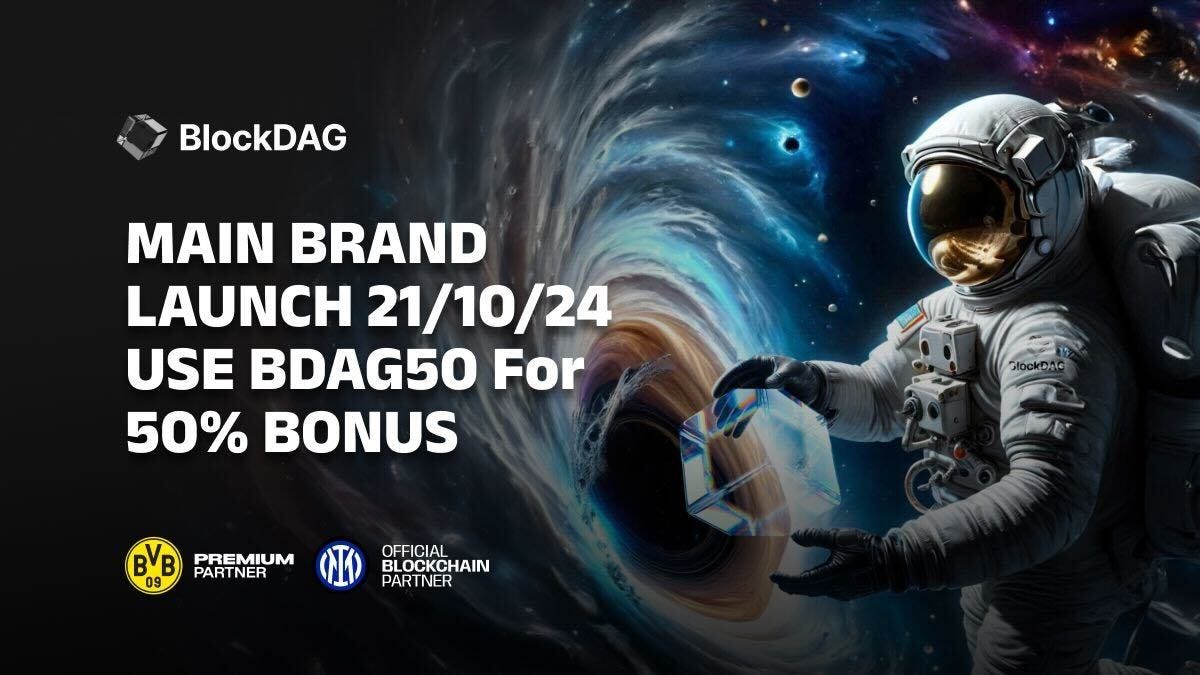Main Brand Launch 21/10/24 Approaching, Four Days Left To Use BDAG 50%  Bonus Key Code | by BlockDAG Network | Medium
