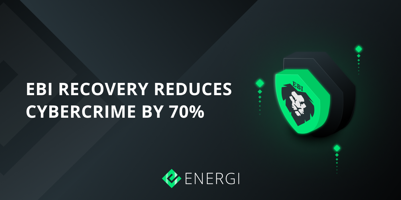 EBI Recovery Reduces Cybercrime by 70% | by Energi Cryptocurrency | Energi  | Medium