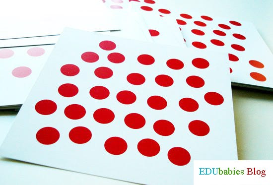 How to teach math using Glenn Doman red dot cards? | by Thái