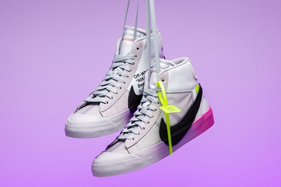 nike blazer serena off white