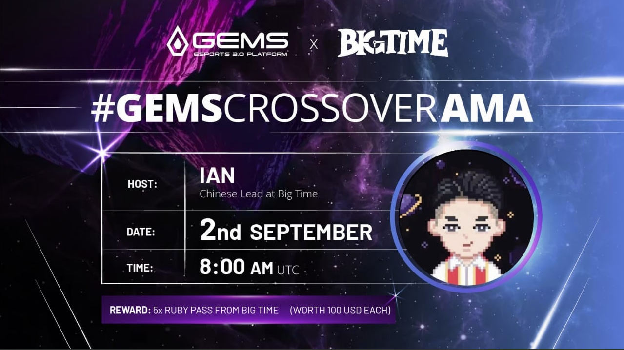 BigTime x GEMS AMA Recap. Dear #GEMSter, | by thegemsgg | Medium