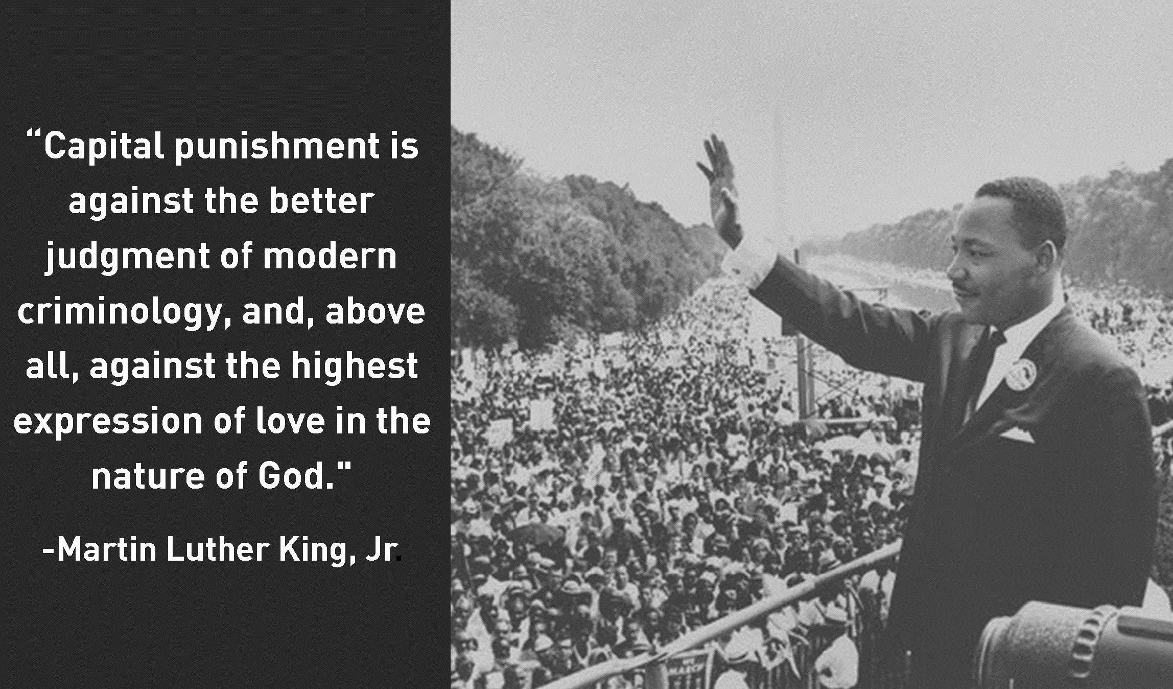 MLK Jr. \u0026 The Death Penalty. January 15th, next Tuesday, is Martin… | by Death  Penalty Action | Medium, image size:2296x1348