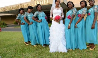 nigeria bridesmaid dresses styles One Shoulder Stretch Matte Satin Sheath Long Bridesmaid Dresses Sky Blue / 18