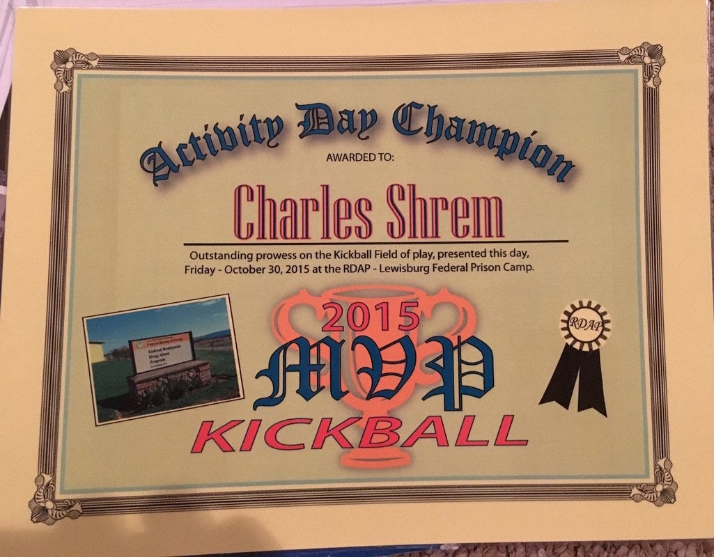 A Geek in Prison — Part 10 — The Prison Gym | by Charlie Shrem | Medium