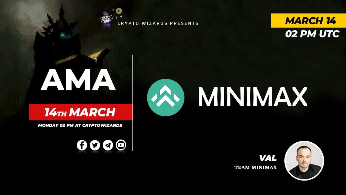 AMA session in collaboration with Crypto Wizards | by minimax.finance |  Medium