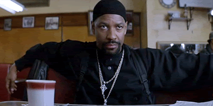 Training Day trivia: Which major sequence featured actual gang members as extras?