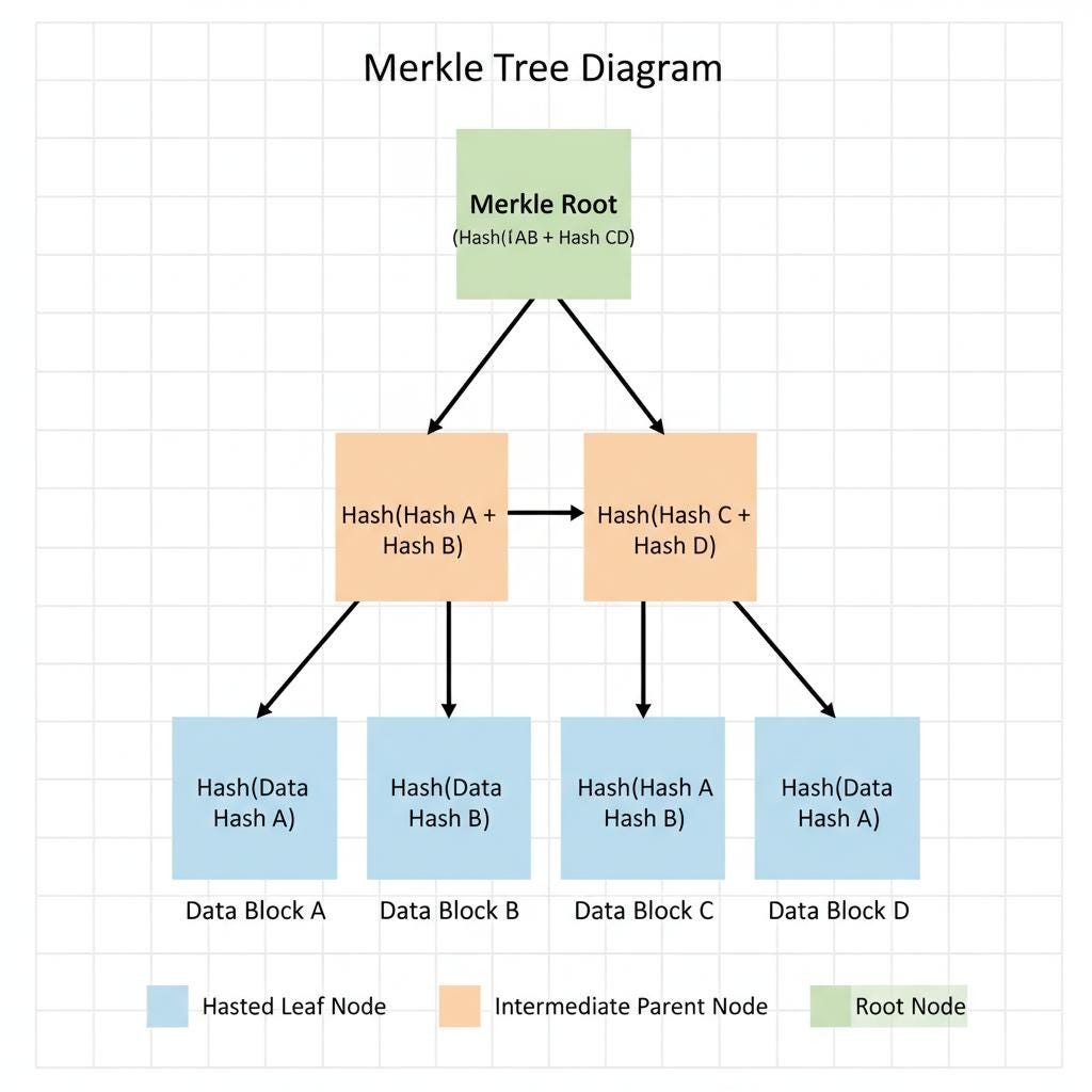 Advanced Algorithms Every Senior Developer Must Know: Part 1 — Merkle Trees  | by Sourav Chaurasia | Medium