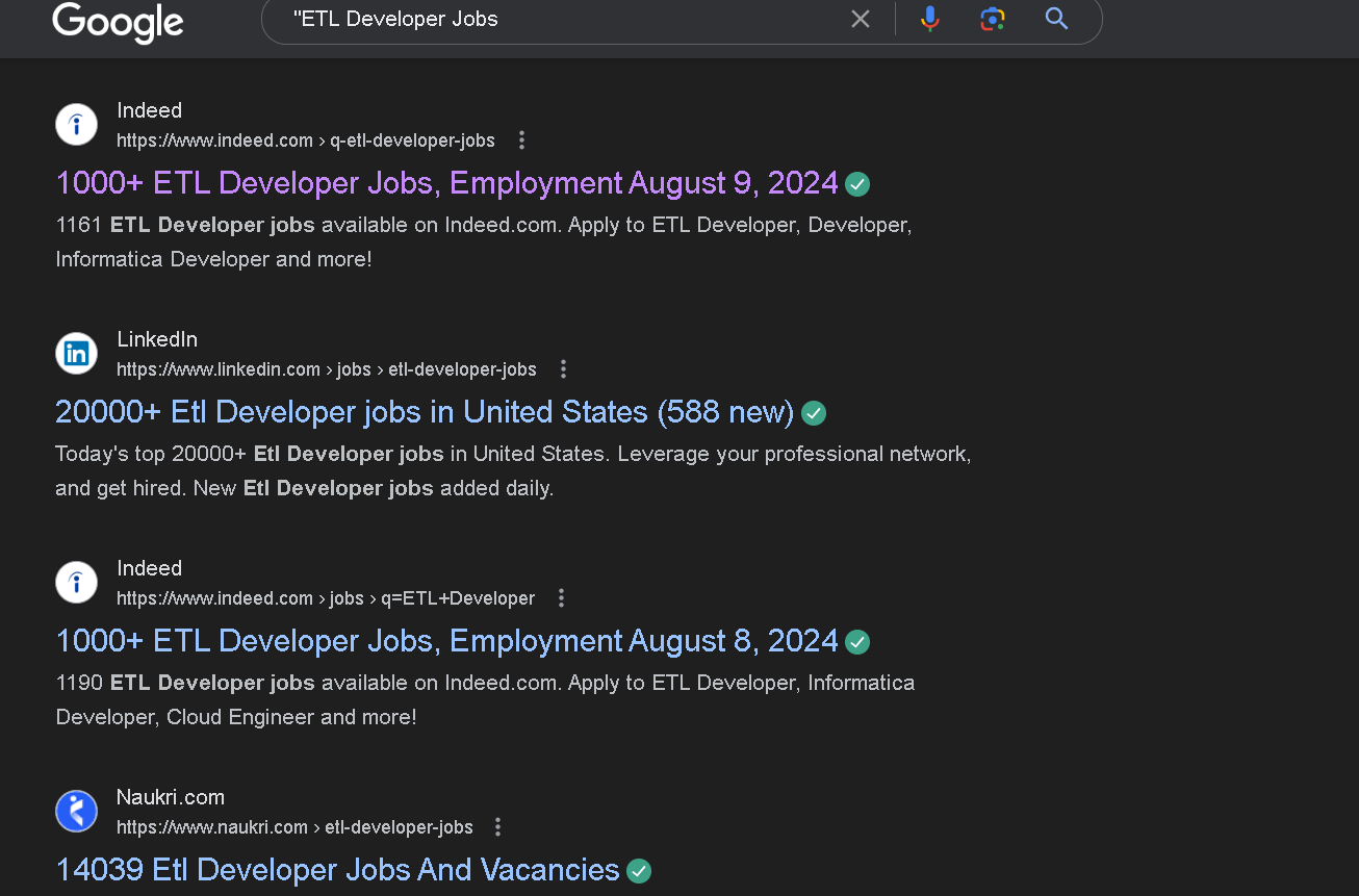 Preparing for Your ETL Developer Job Search: What You Need to Know | by  Abduldattijo | Medium, image size:1306x861