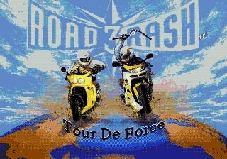 Road Rash Sega Genesis Complete Game, Box & Manual