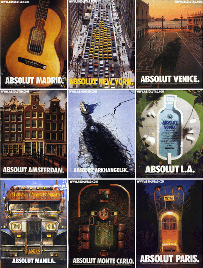 Absolut Vodka Ads